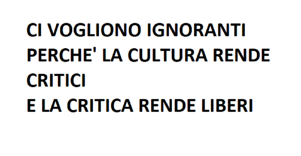 la distruzione della scuola è un obiettivo non un incidente di percorso