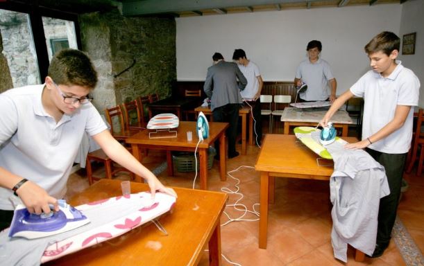 attività domestiche a scuola