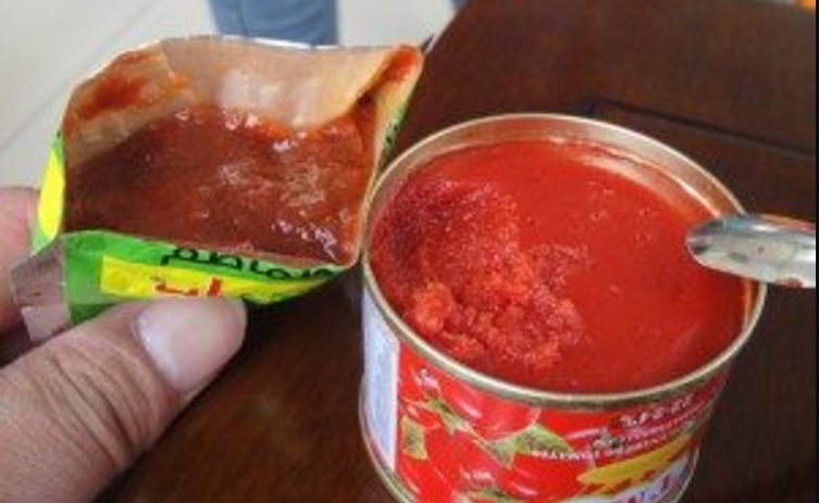 concentrato di pomodoro prodotto in cina