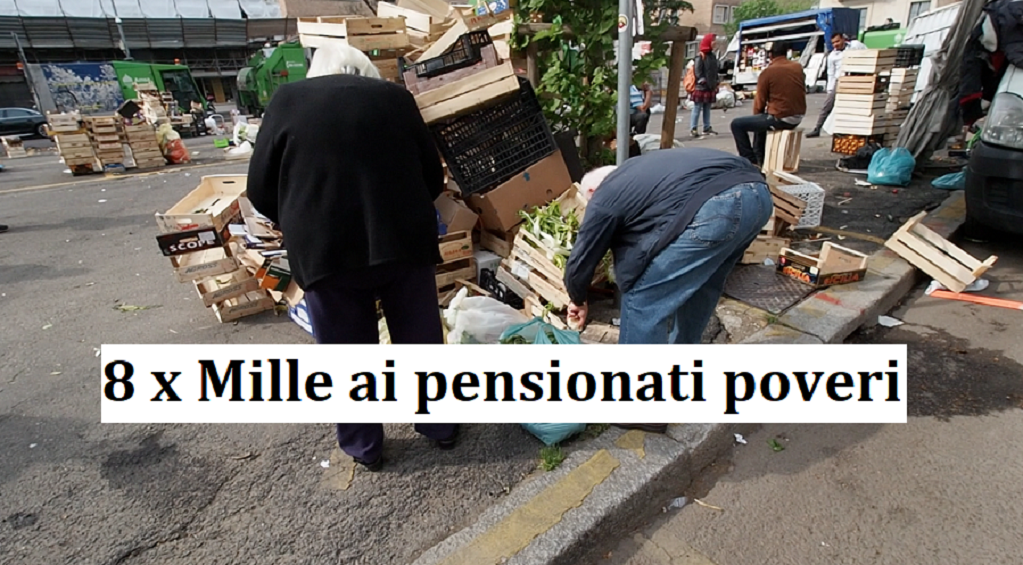 8 per mille ai pensionati poveri petizione