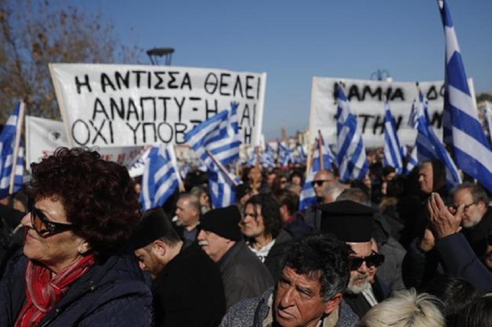 grecia proteste migranti