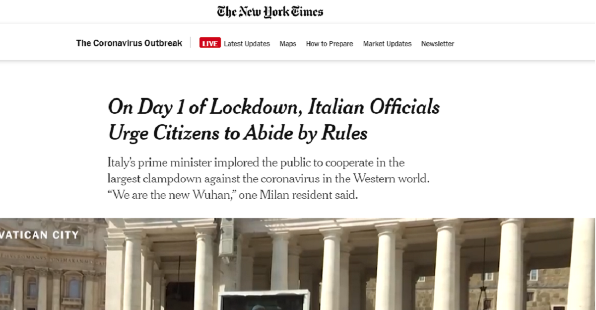 New York Times italiani furbi