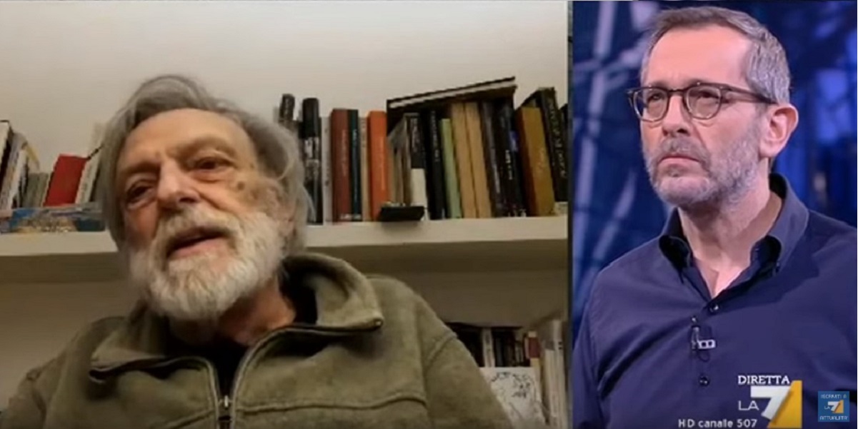 Gino Strada ospite a piazzapulita