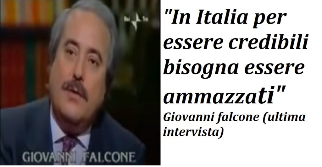 giovanni falcone ultima intervista