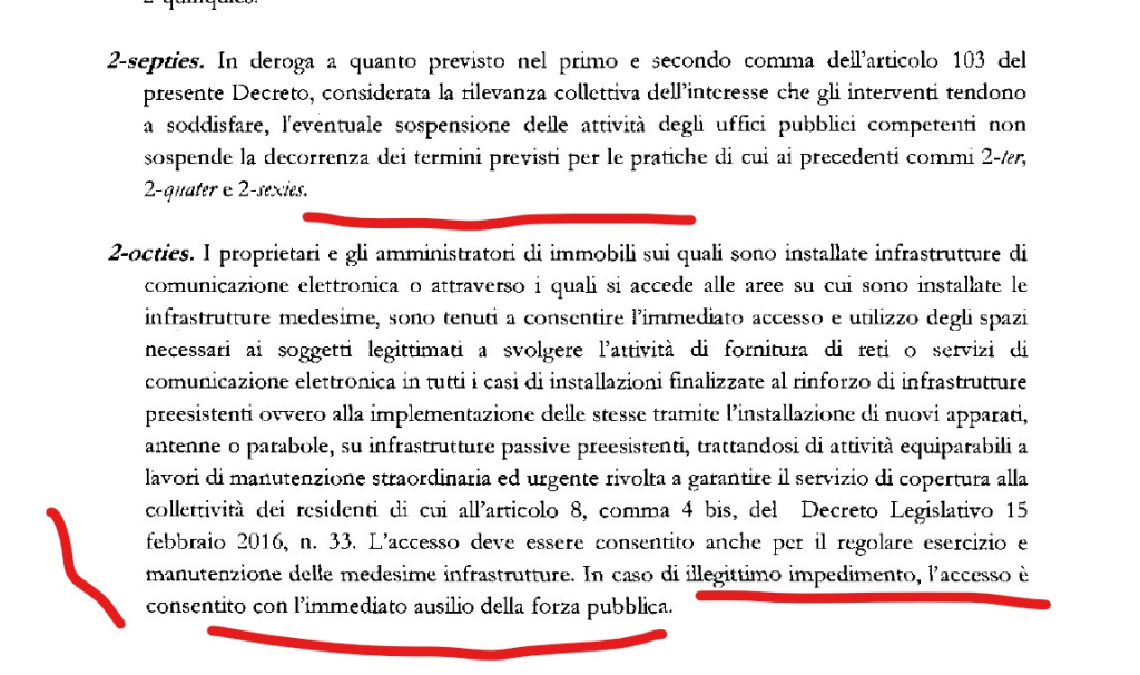 decreto cura italia 5g