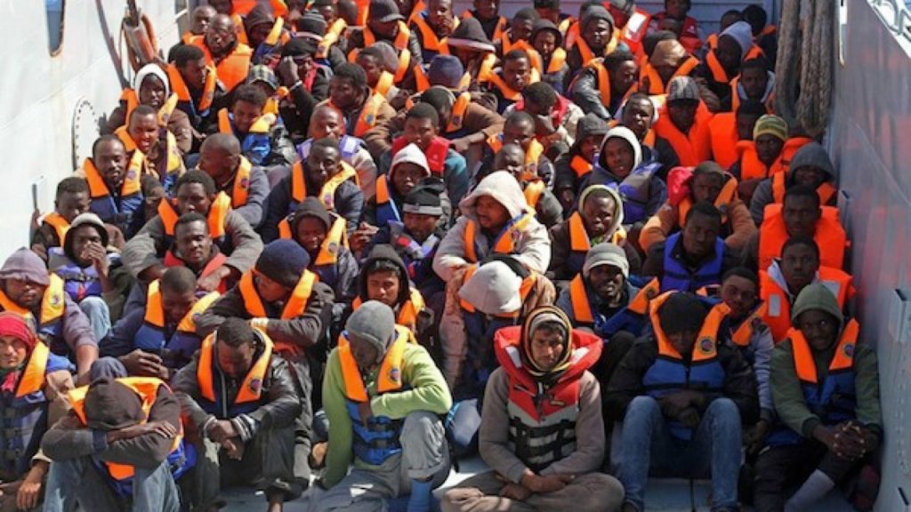 migranti dalla Libia Italia