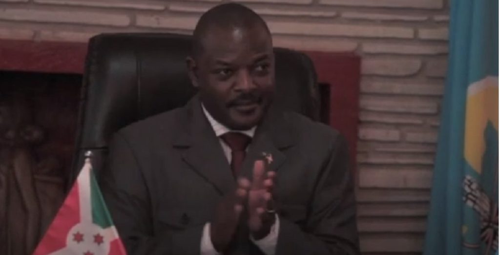 Presidente Burundi Pierre Nkurunziza