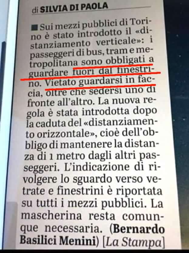 Distanziamento verticale