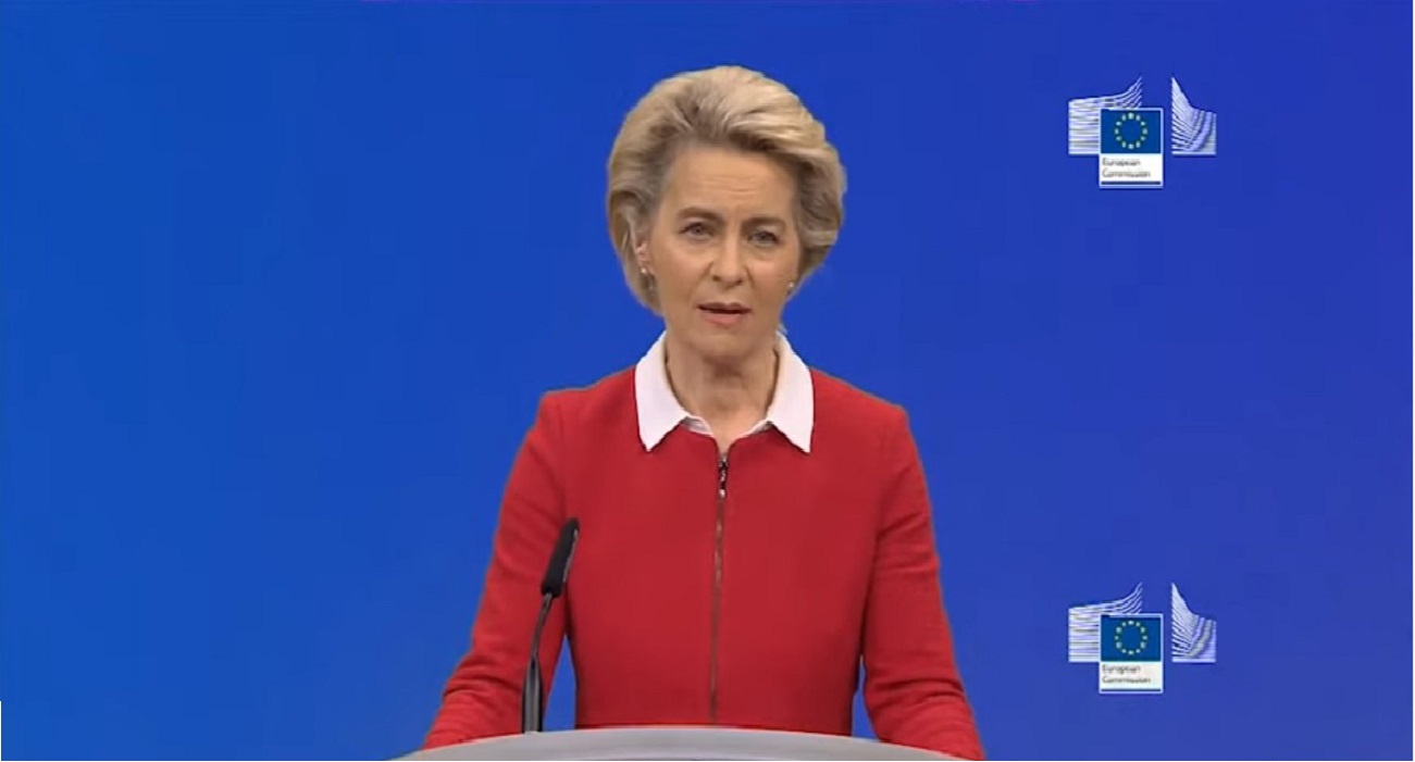 Ursula Von Der Leyen lockdown europeo