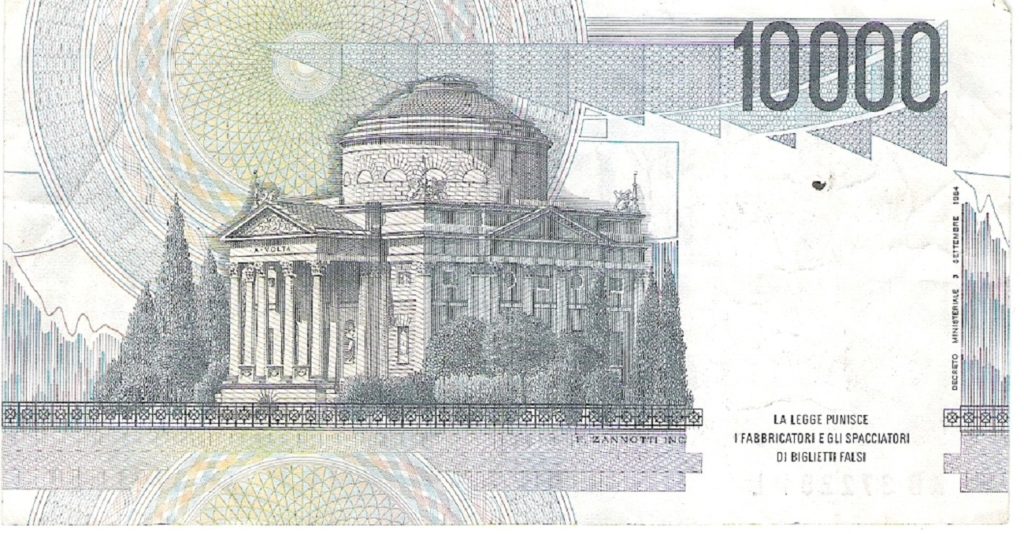 10.000 lire Alessandro Volta il valore è schizzato alle stelle 10.000 lire Alessandro Volta il valore è schizzato alle stelle