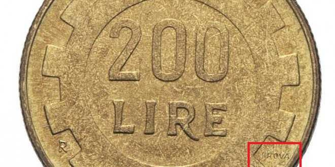 200 lire prova del 1977