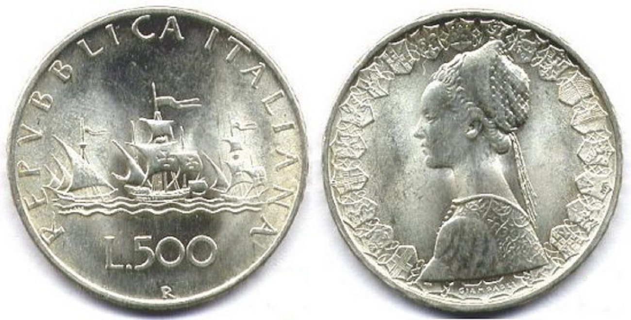 500 lire argento