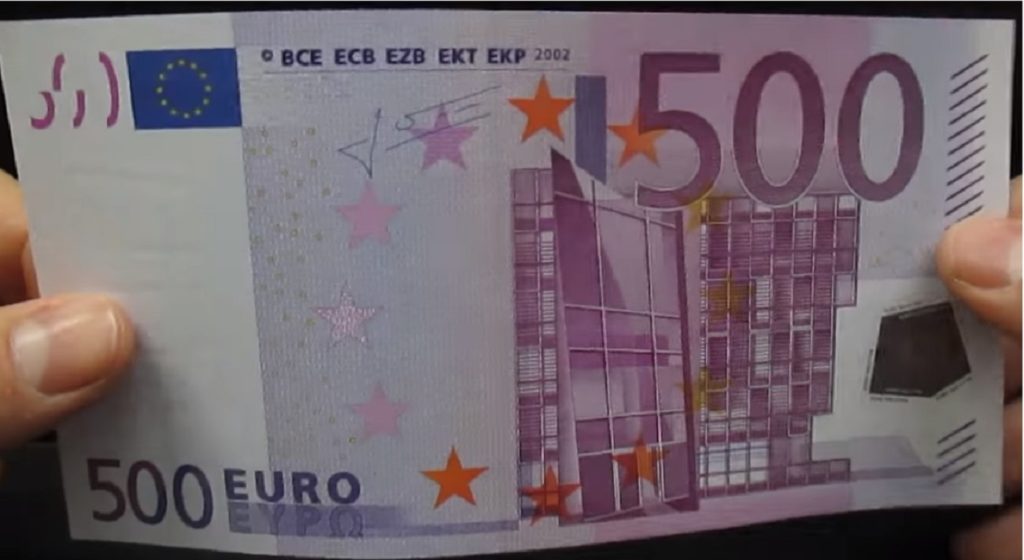 banconota da 500 euro