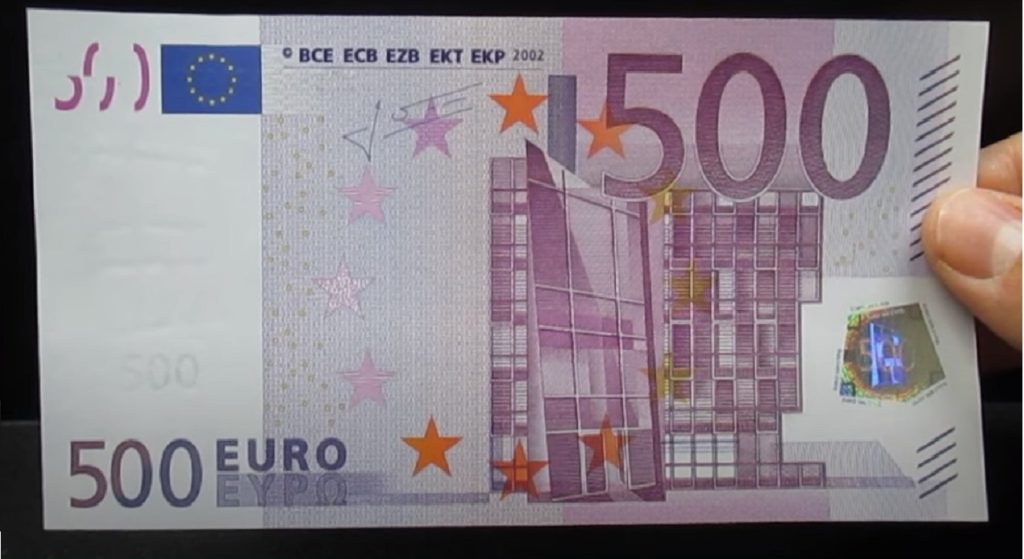 Banconota da 500 euro