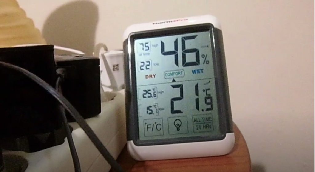 misurare umidità in casa con l'igrometro