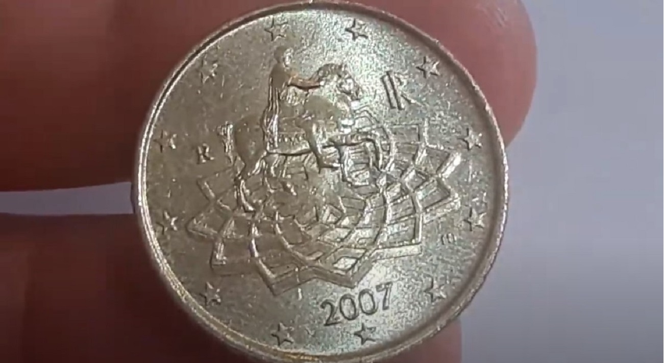Moneta da 50 centesimi di euro 2007
