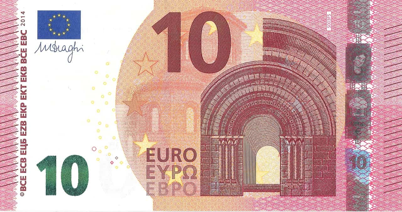 Banconota da 10 euro