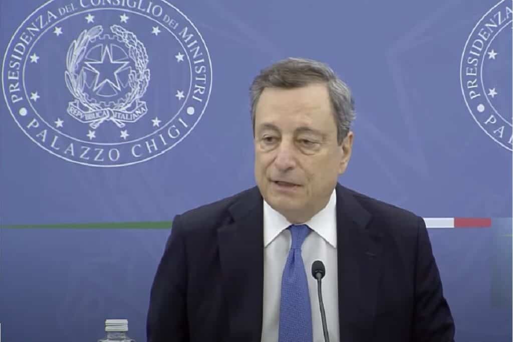 Mario Draghi annuncia il Decreto Aiuti