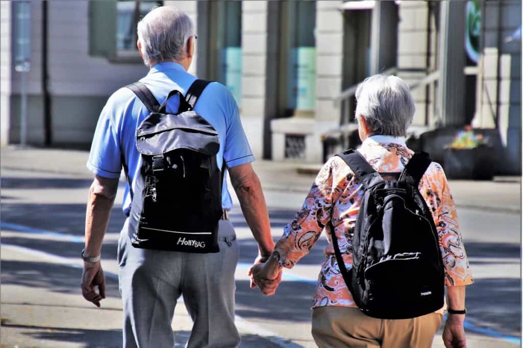 Coppia di pensionati