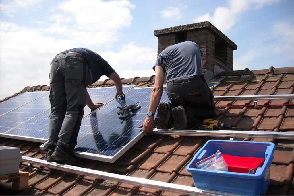 Posizionamento pannelli solari