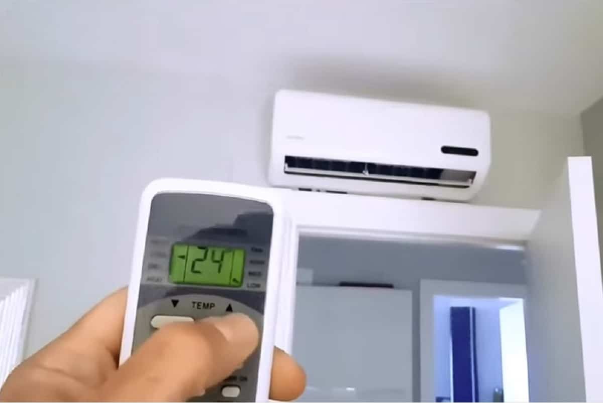 Impostazione temperatura condizionatore