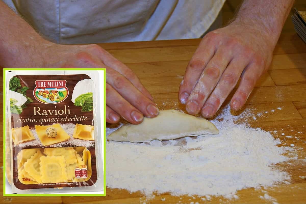 Produzione ravioli Tre Mulini Eurospin