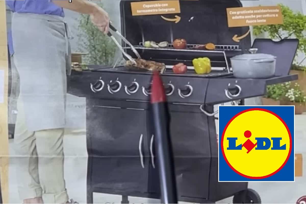 Barbecue a gas Lidl Parkside