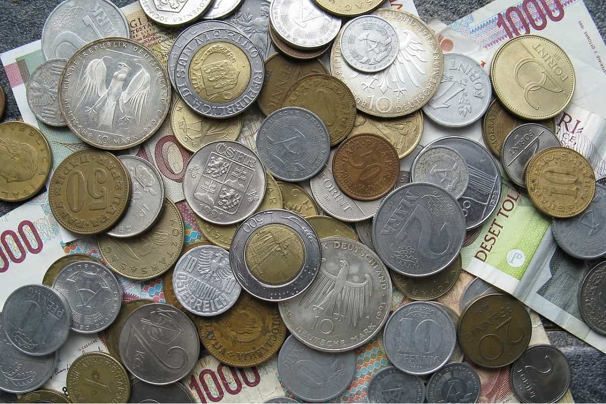 Monete e banconote lira italiana