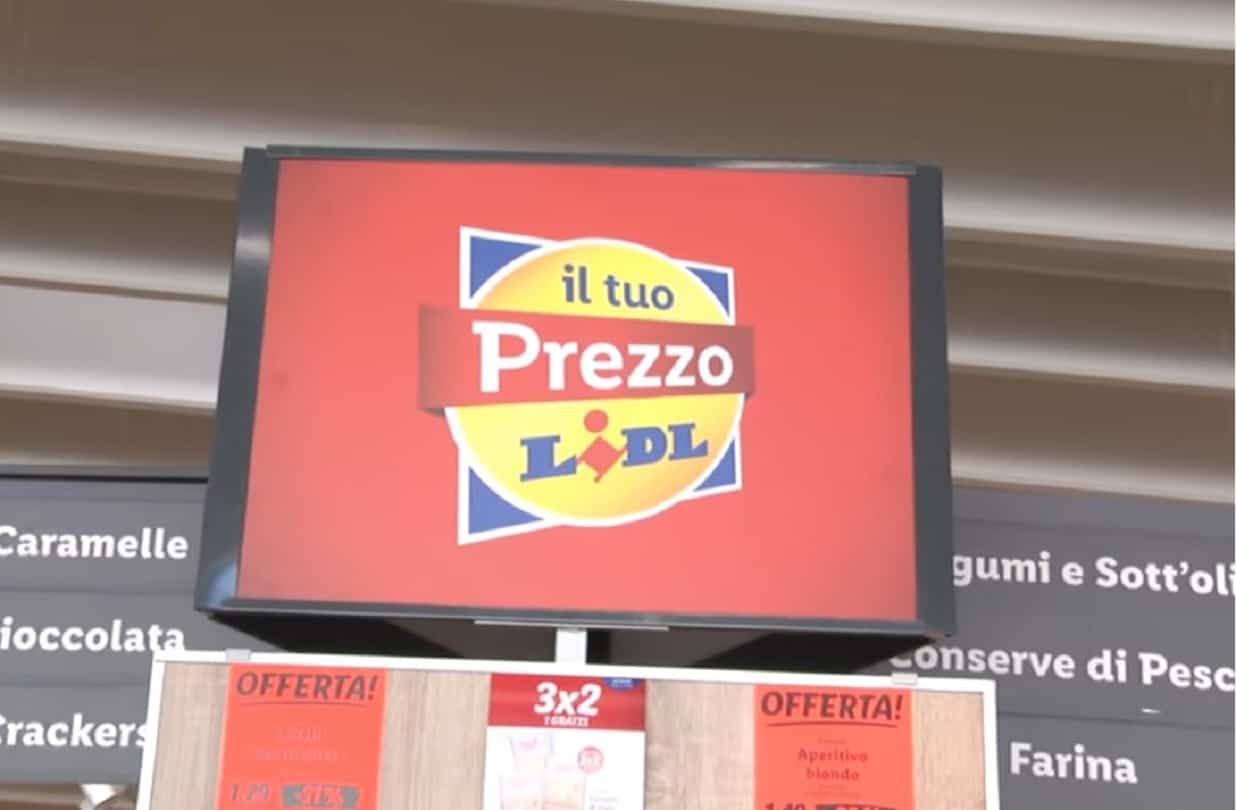 Tabellone Il tuo prezzo Lidl