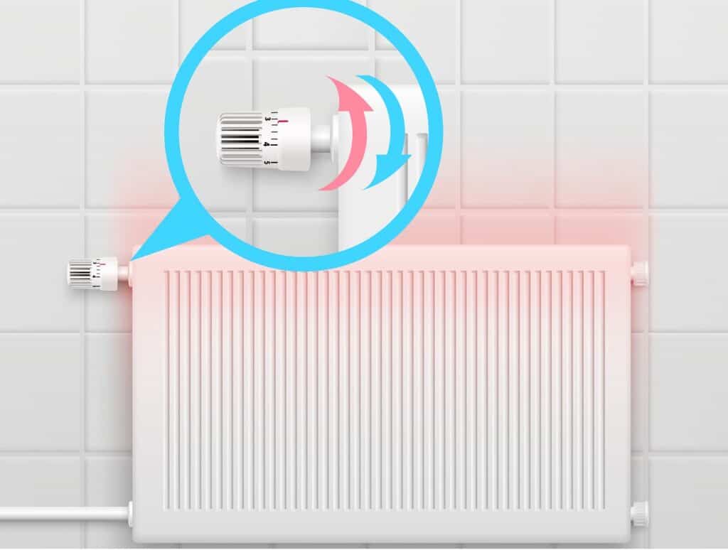 Regolazione temperatura termosifone