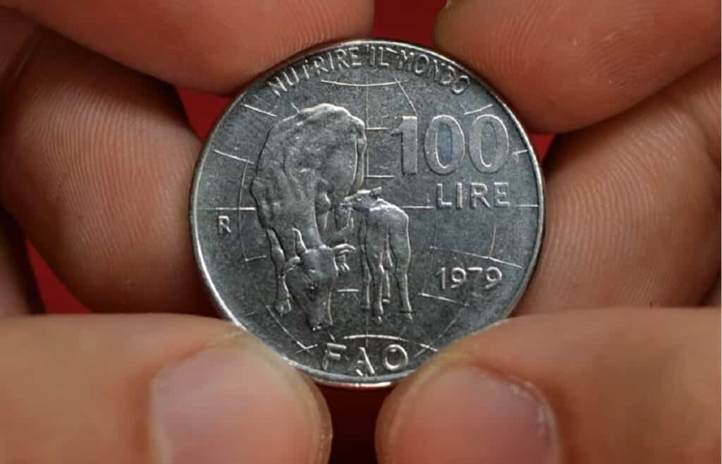 100 lire FAO 1979 valore