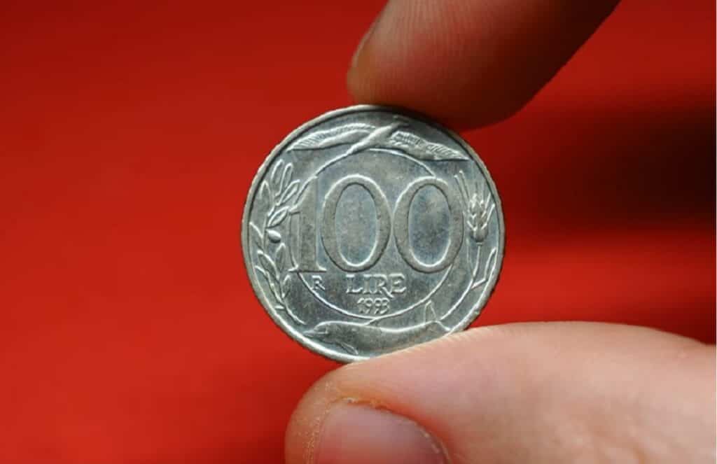 100 lire Italia Turrita valore