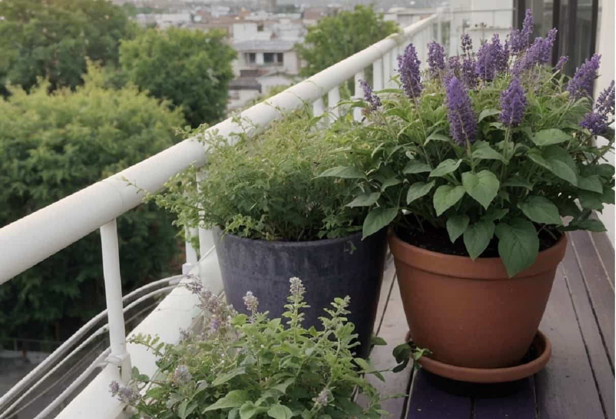 Le piante repellenti più efficaci da balcone